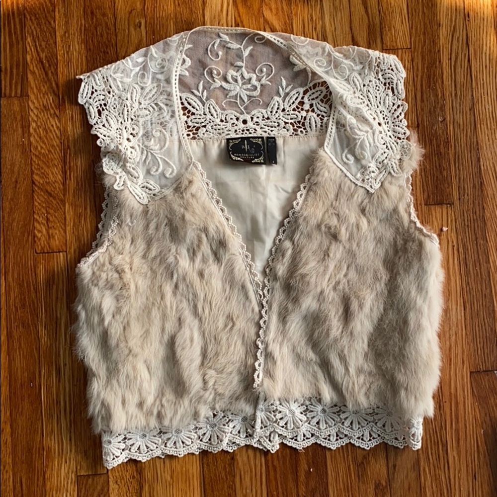 Eomeo & Juliet Couture Luxe real fur vest